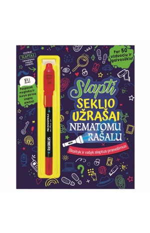 Slapti seklio užrašai nematomu rašalu